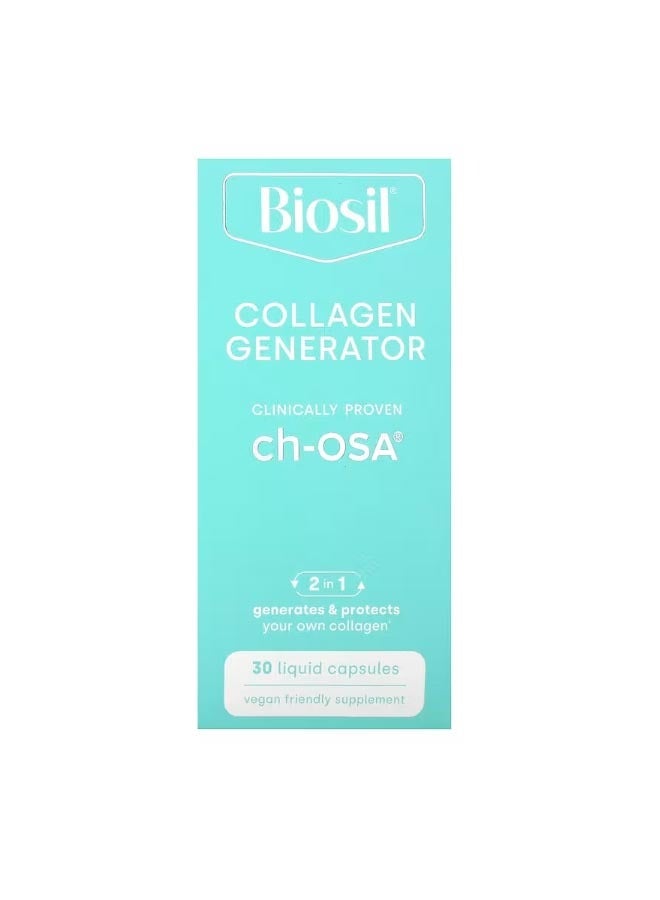 BIOSIL Collagen Generator 30 Liquid Capsules - Image 1