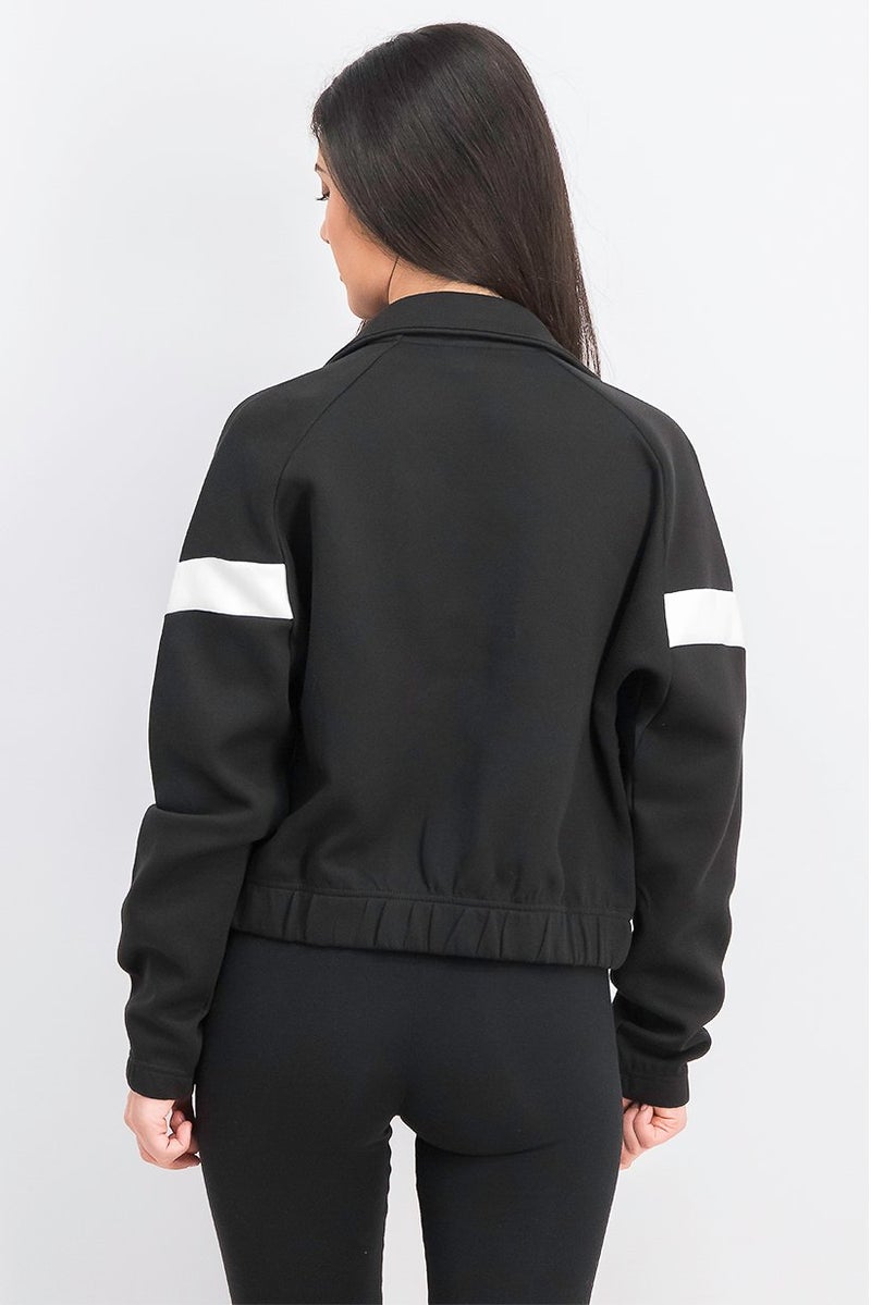 PUMA Women Long Sleeve Full Zip Track Jacket, Black - Image 3