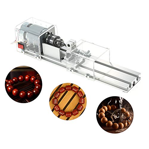 OPHIR Mini Wood Lathe Milling Machine DIY Working CNC Mini Lathe Tools 100W 24V - Image 5