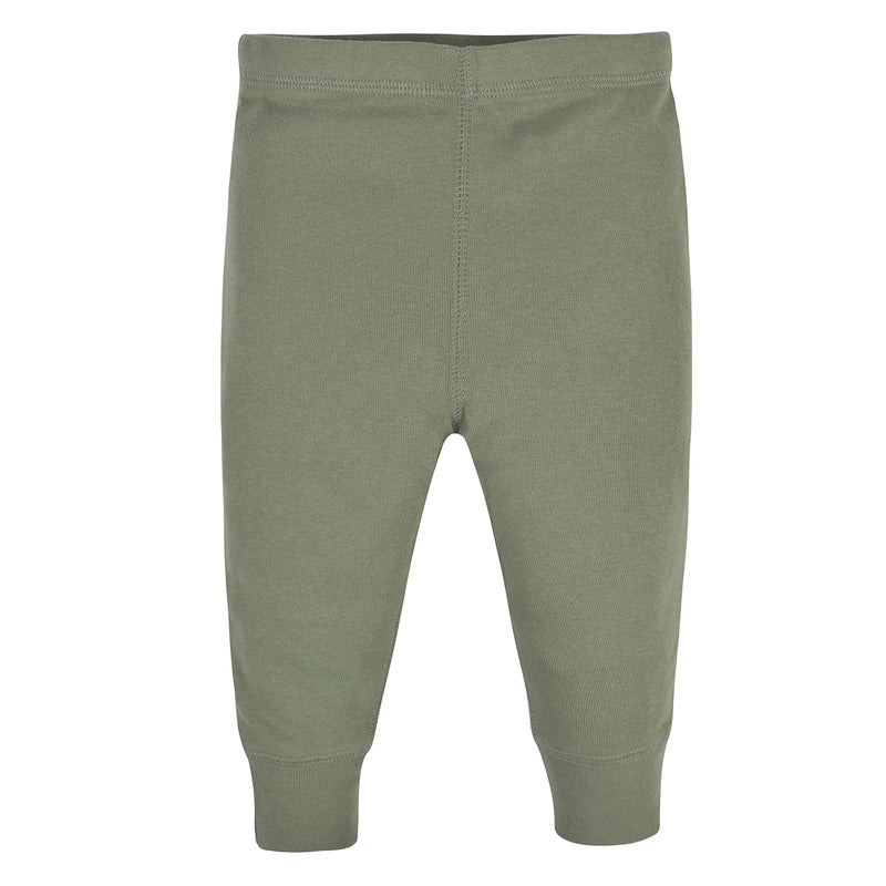 Gerber Baby Boys 4-Pack Sweatpants, Navy/Army Green, 3-6 Months US - Image 2