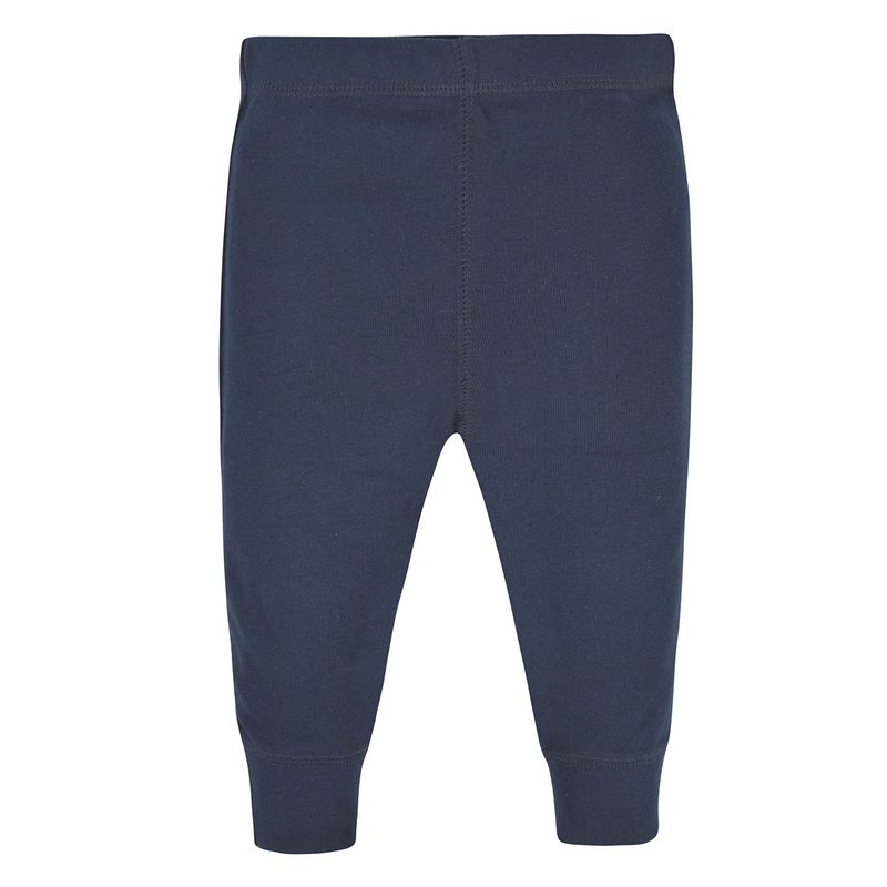 Gerber Baby Boys 4-Pack Sweatpants, Navy/Army Green, 3-6 Months US - Image 3
