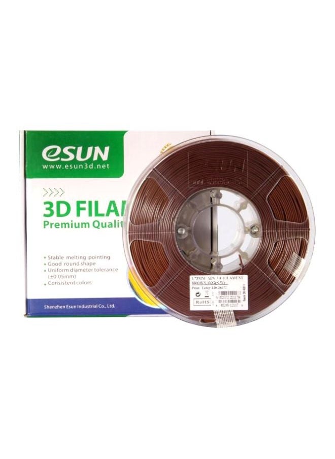 NIBEMINENT 3D Printer Filament Brown 