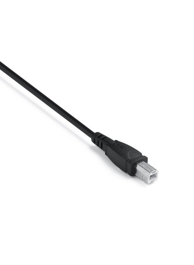 YOUOWO 2 PACK USB 2.0 Cable A Female to USB B Male Cable for Printer(USB_A-USB_B Cables, Black) - Image 5