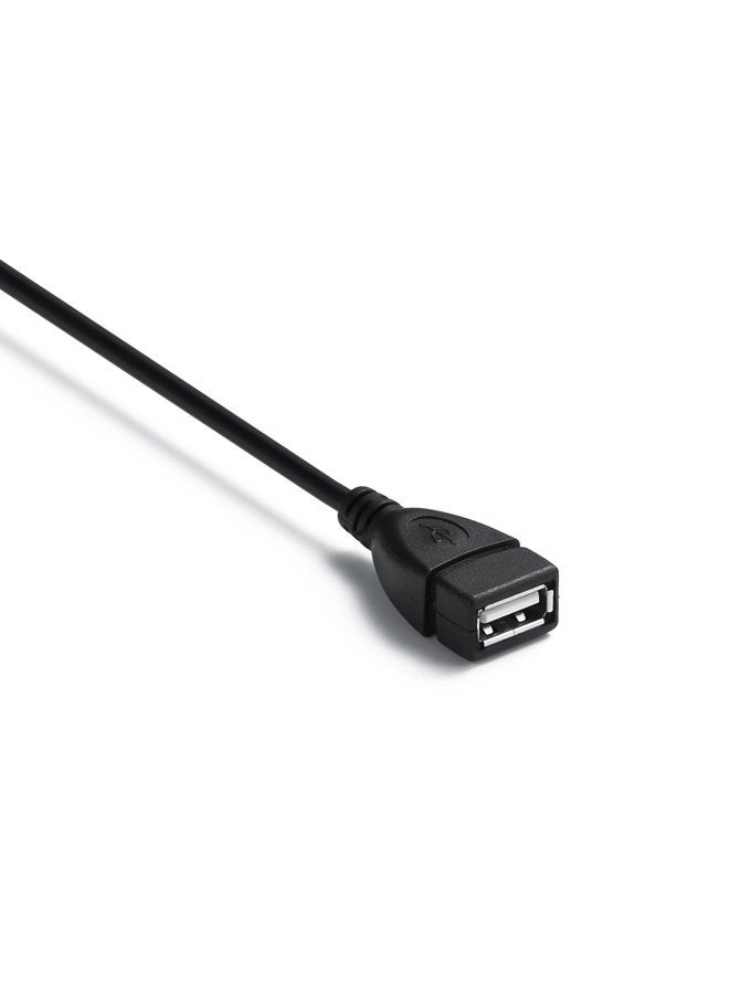 YOUOWO 2 PACK USB 2.0 Cable A Female to USB B Male Cable for Printer(USB_A-USB_B Cables, Black) - Image 4