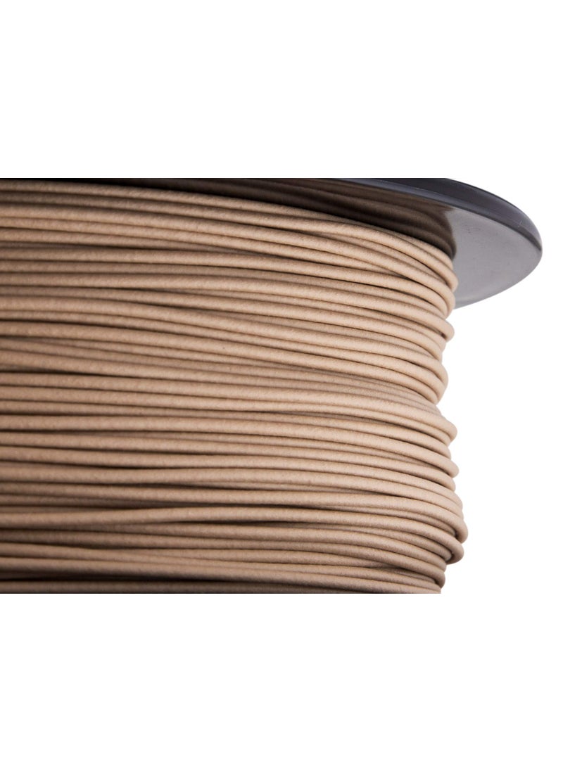 HATCHBOX HATCHBOX 1.75mm Wood PLA 3D Printer Filament, 1 KG Spool, Dimensional Accuracy +/- 0.03 mm, 3D Printing Wood Filament  - Image 2