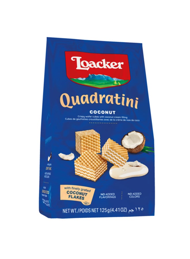 Loacker Quadratini 125g Coconut
