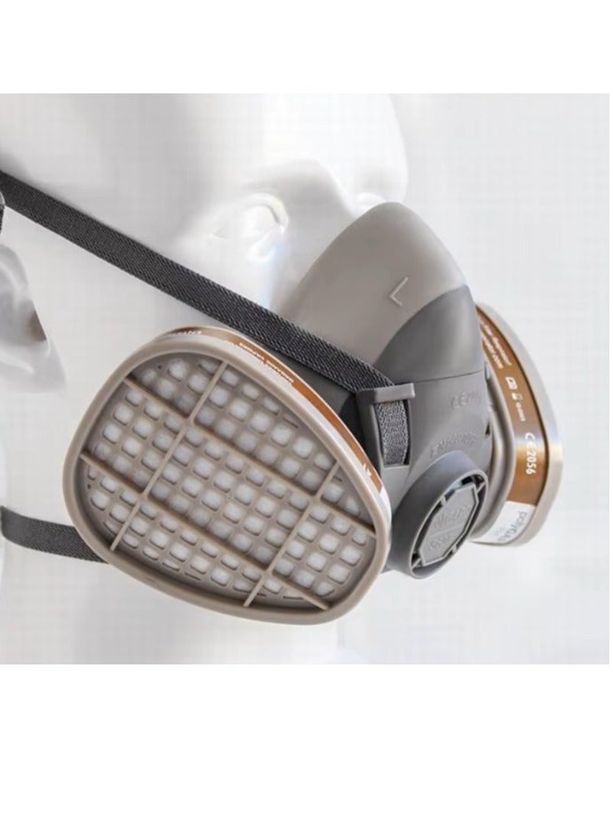Half Face Mask Respirator S600 Gases Vapors Dust - Image 2