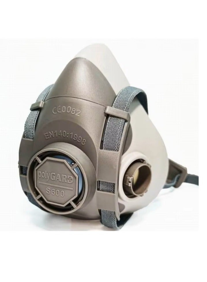 Half Face Mask Respirator S600 Gases Vapors Dust - Image 2