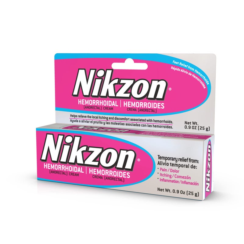 Nikzon Max Strength Hemorrhoid Treatment Cream, Vasoconstrictor & Anesthetic, Fast Soothing Relief from Hemorrhoidal Pain, Itching, Burning & Inflammation, with Aloe Vera & Vitamin E, 0.9 Oz, 2-Pack - Image 3