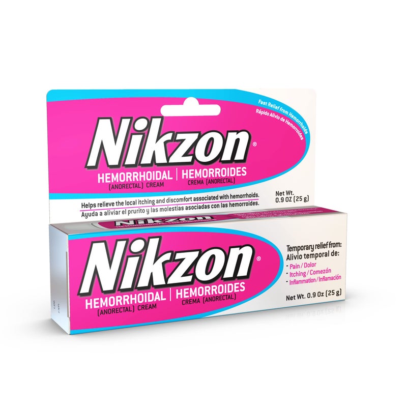 Nikzon Max Strength Hemorrhoid Treatment Cream, Vasoconstrictor & Anesthetic, Fast Soothing Relief from Hemorrhoidal Pain, Itching, Burning & Inflammation, with Aloe Vera & Vitamin E, 0.9 Oz, 2-Pack - Image 4