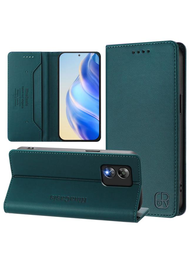 S-TOP Case For Boost Mobile Celero 5G SC / SN339D RC01 Dual-Folded Magnetic Suction RFID Leather Phone Case - Image 1