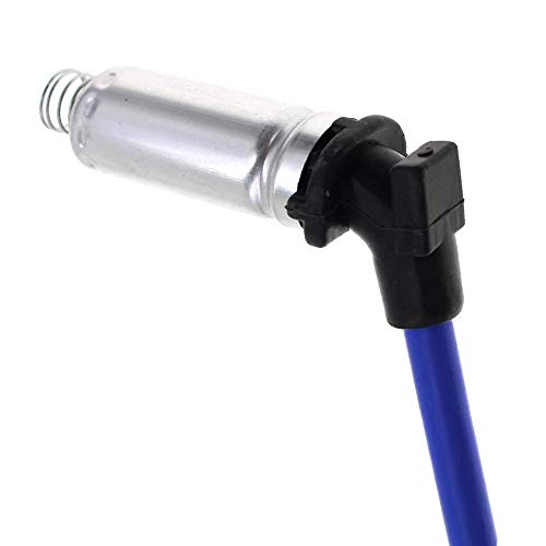 DSkoiph دي إس كويف 8 قطع 10.2 مم سلك إشعال شمعات الاحتراق عالي الأداء مناسب لسيارات شيفروليه جي إم سي ساب إيسوزو هامر V8 48322R 48322 7831 - Image 3