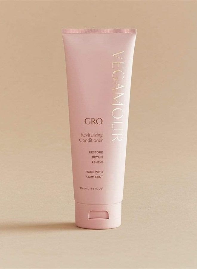 VEGAMOUR GRO Revitalizing Conditioner - Conditioner for Thicker, Fuller Looking Hair - Vegan Keratin and Biotin Conditioner for All Hair Types - Image 2