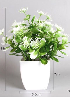 4 Pack Mini Artificial Flowers in Pot, Small Fake Greenery Plants, Faux Plastic Plants for Indoor Home Decor Living Room Bedroom Desktop Bookshelf Decoration ﻿ - pzsku/ZD9409F91976C4103357EZ/45/_/1736087623/ab80605a-f286-4a7f-8899-5a4e06ac75ac