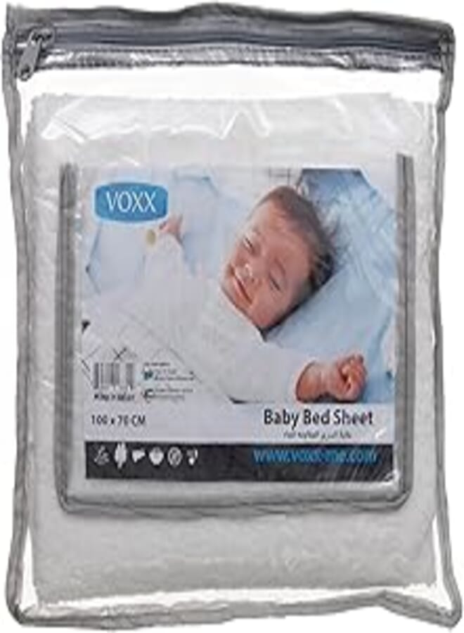 VOXX Baby Bed Sheet 100x70 CM