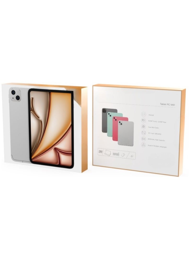 REBENUO M41 Android Tablet, 10.1-inch Display, 16GB RAM, 1TB Storage, 8000mAh Battery, Dual SIM, with Keyboard and Mouse - Image 3