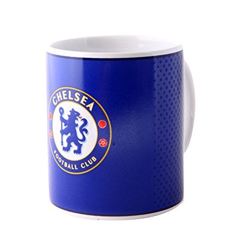 Chelsea FC Official Fade Crest Design Ceramic Mug (One Size) (Blue) - Image 5