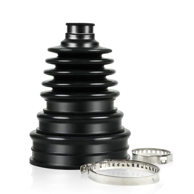 FELENDO Universal CV Joint Boot Kit Single Silicone Dust Boot for Axle Shaft Waterproof Dustproof Fits Most Cars 1 Piece - Image 3