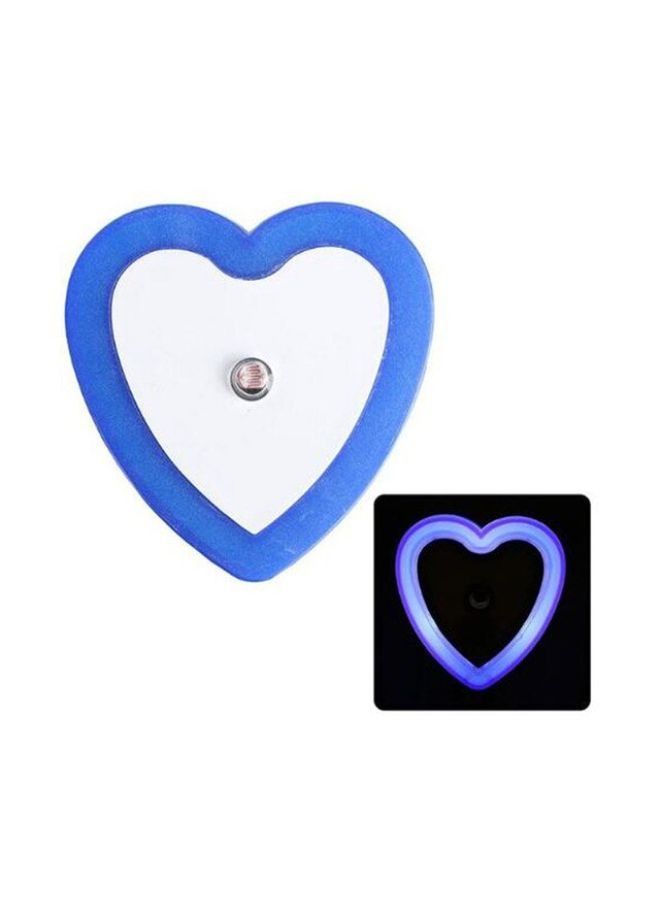 EasyLife LED-Wall Night Heart Shape Light (Plug-in), Smart Dusk to Dawn Sensor, Automatic Night Lights, Suitable for Bedroom, Bathroom, Toilet, Stairs,Kitchen and hallway-UK Plug  - Image 1
