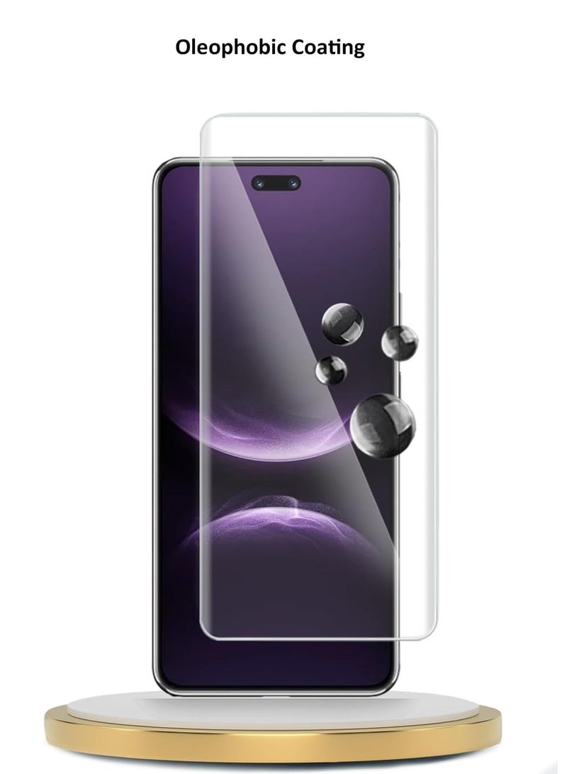 BGM Screen Protector For Huawei Nova 14 Pro ,  UV Tempered Glass Protector 9H Hardness, Bubble Free, HD Clear Huawei Nova 14 Pro Screen Protector - Image 3