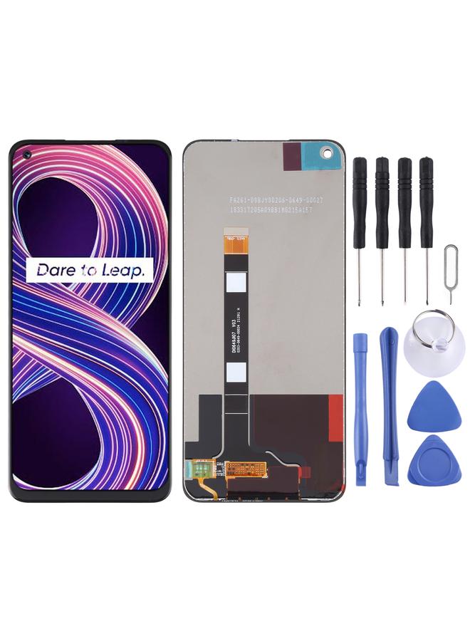 erorex Replacement Original LCD Screen and Digitizer Full Assembly for OPPO Realme 8 5G / A93s 5G PFGM00 RMX3241 - Image 1
