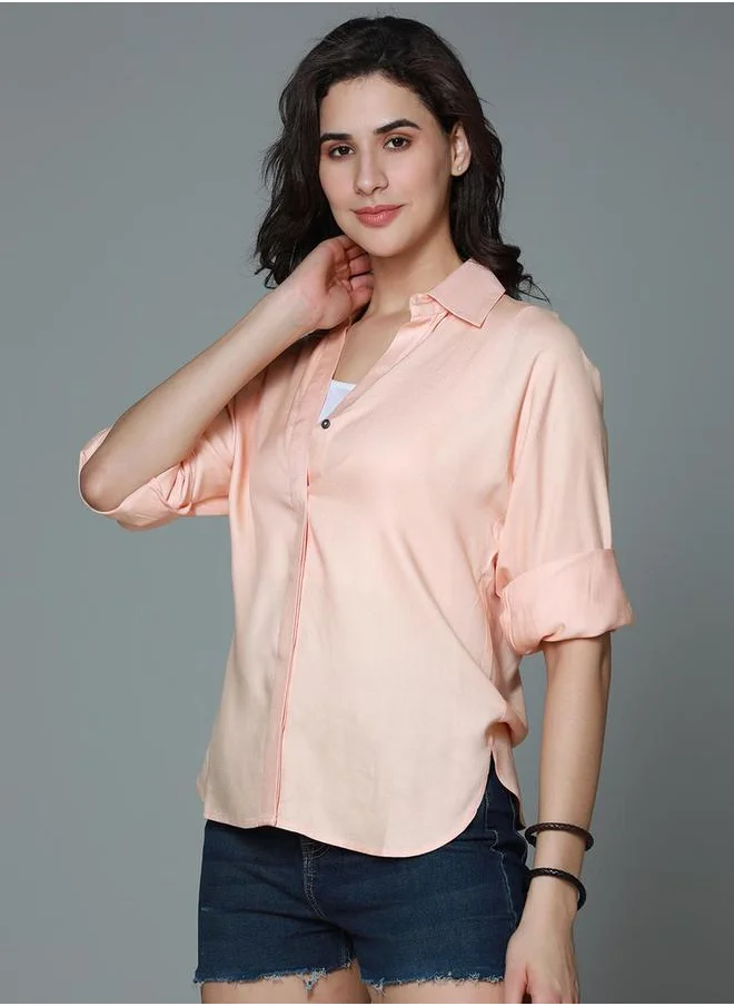 HIGH STAR Classic Boxy Fit Casual Shirt by Styli