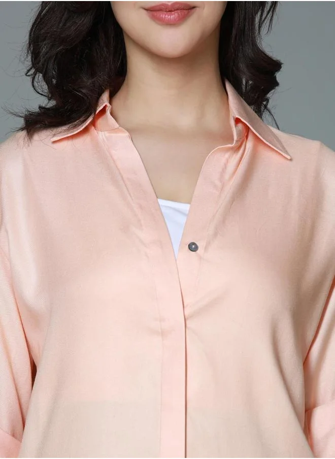 HIGH STAR Classic Boxy Fit Casual Shirt by Styli