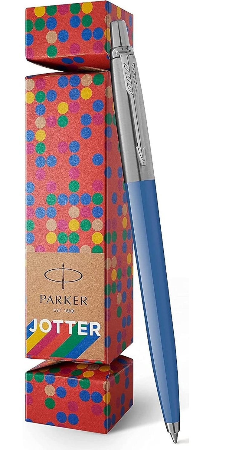 Parker Jotter Originals Ballpoint Pen in Blue Denim - Image 1