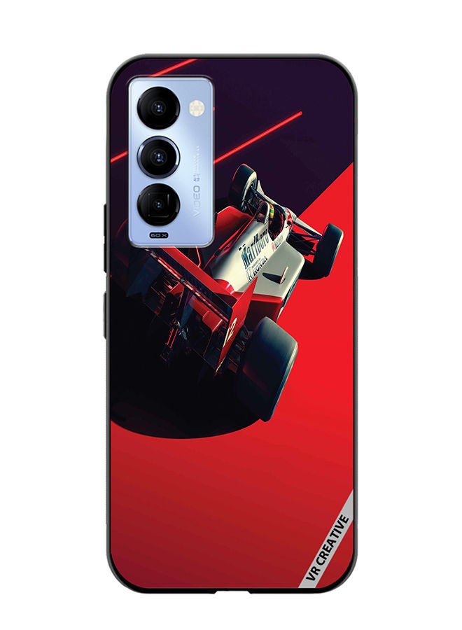 VR CREATIVE Protective Case Cover For Tecno Camon 18/18 P Mclaren Racing Limited Design Multicolour - Image 1