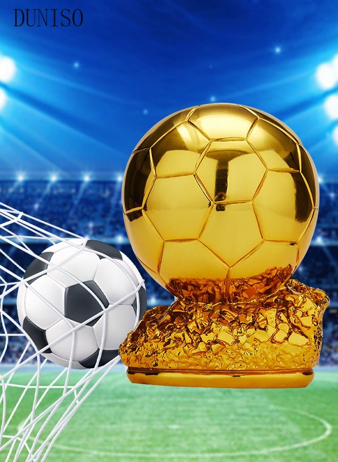 DUNISO كؤوس كرة القدم، كؤوس الكرة الذهبية، كؤوس لاعبي كرة القدم، وتذكارات المشجعين - Image 4