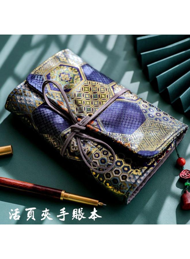 Bluejw Handmade Detachable Notebook Suit Journal Simple Japanese Style Internet Popular Antique Hand Account Book Loose-leaf Hand Account - Image 1
