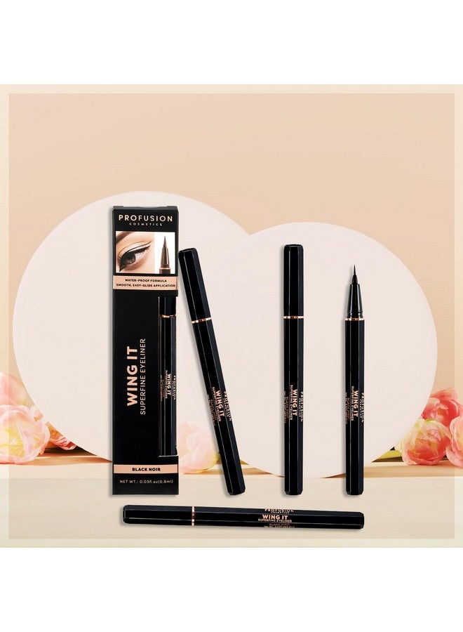 Profusion Cosmetics WING IT Superfine Eye Liner - Makeup with Long Lasting, Cruelty-free and Wonderful Design Eye Liner - Image 3