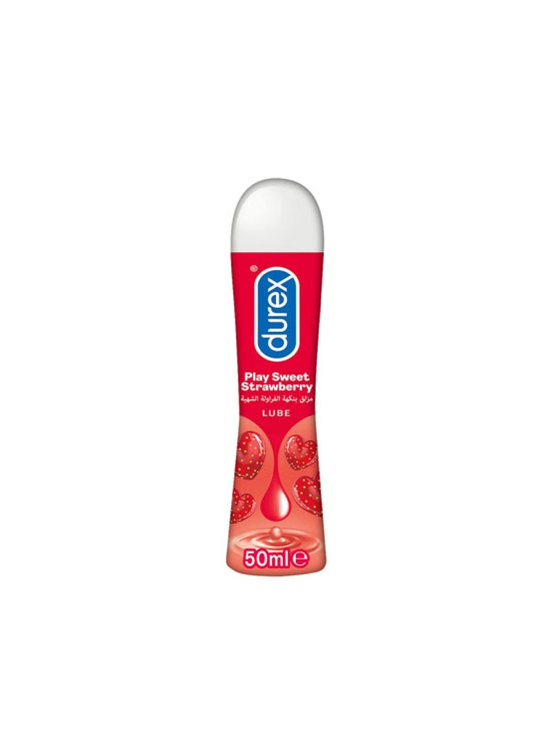Play Sweet Strawberry Lubricant Gel 50ml