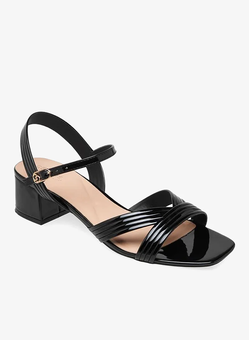 سيليست Women Block Heel Ankle Strap Sandals