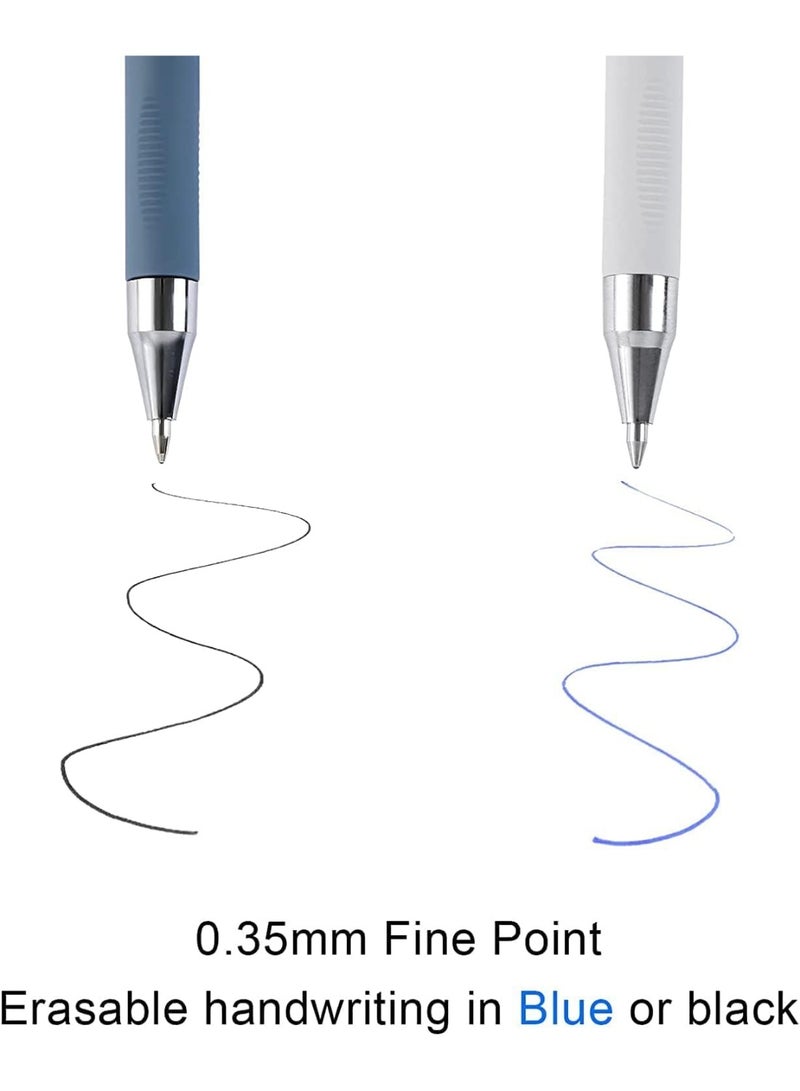 12 Pack 0.4mm Erasable Gel Pens, Cute Cartoon Animal Rollerball Gel Ink Pens, Refillable Pens, Fade Resistant, Easy to Hold, for Adult Writing Kids Calligraphy Note Taking - Image 4