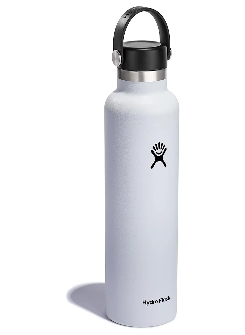 Hydro Flask Vacuum Bottle 710ml White STD Mouth