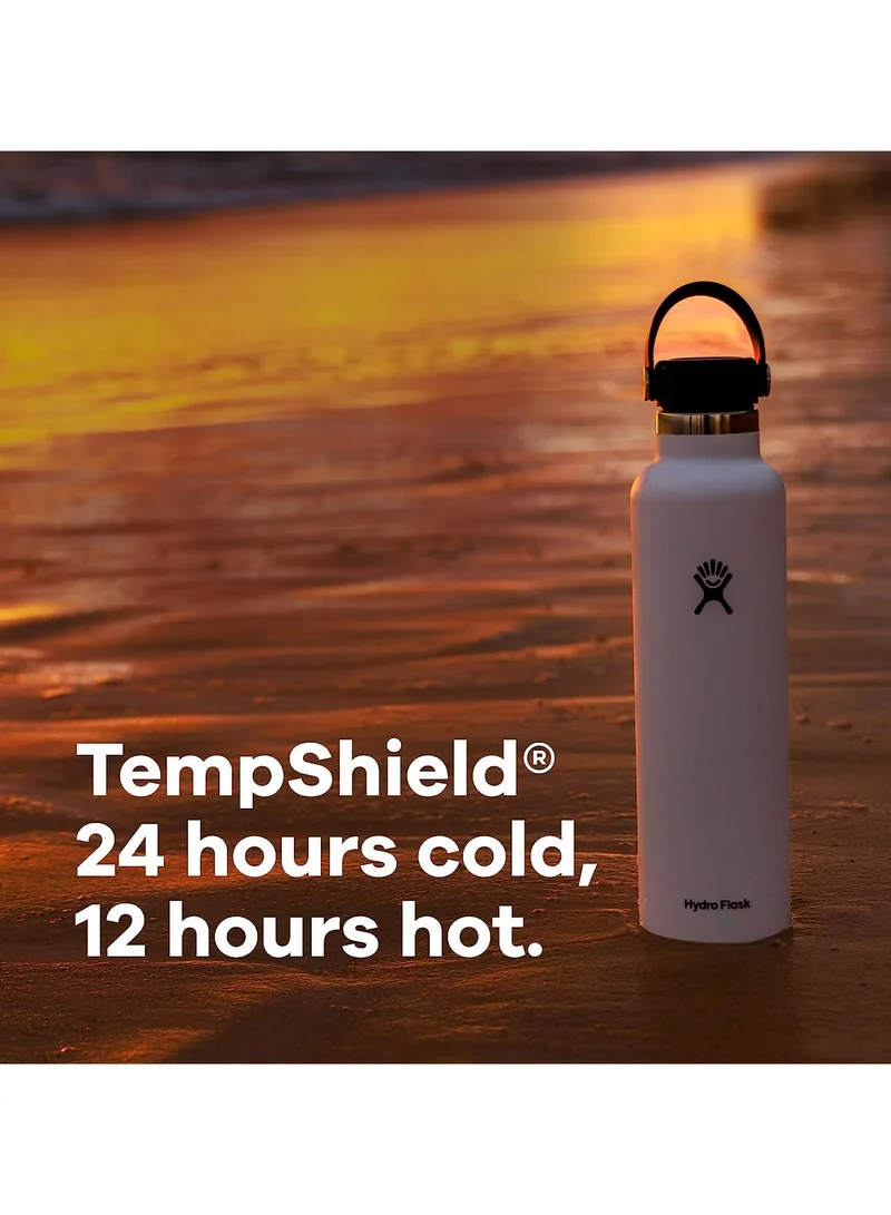 Hydro Flask Vacuum Bottle 710ml White STD Mouth