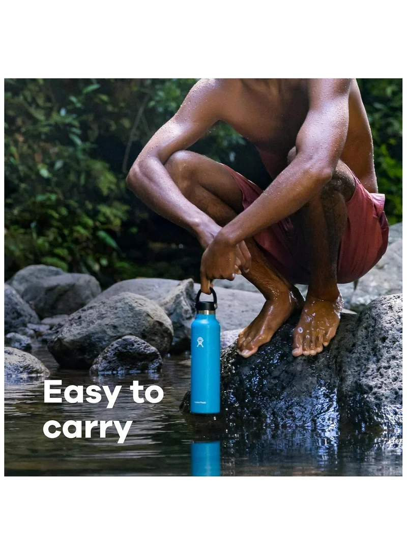Hydro Flask Vacuum Bottle 710ml White STD Mouth