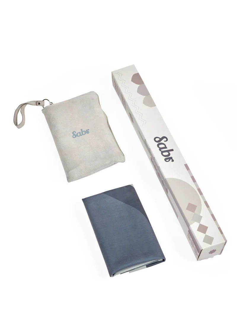 Sabr Sabr Dubai Compact Prayer Mat with Travel Pouch - Easy-to-Carry Religious Accessory