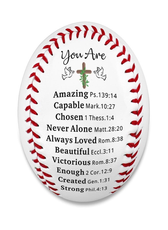 CYKARA First Communion Gifts for Boys Girls Baseball Lovers - Religious 1st Holy Communion Baseball Gifts for Men Son Teens, Catholic Baptism Confirmation Gif T for Boy Teenage End of Season Sport Present - Image 1