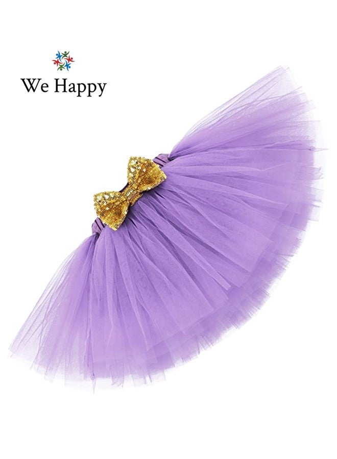 We Happy 5 Pieces Its My 1st Birthday Costume Princess Theme Dressing up Toy Baby Girl Party Fancy Wear with Tutu Skirt, Legging, Cake Topper and Floral Headband - Image 3