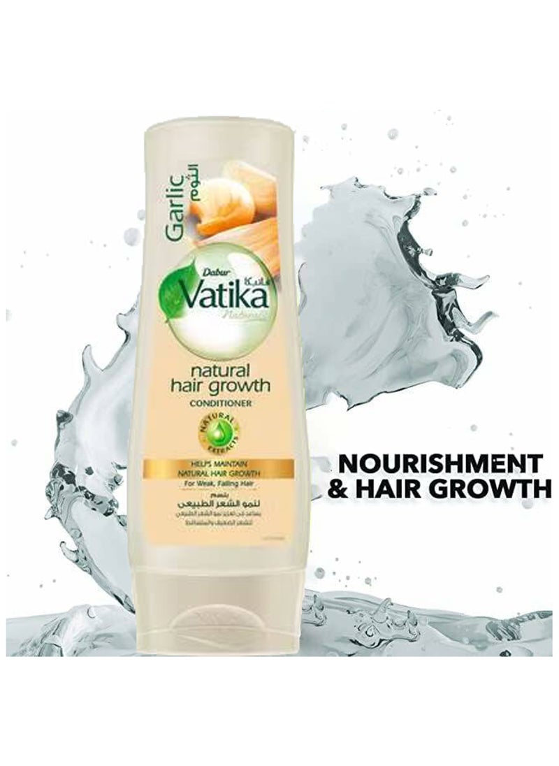 VATIKA - Vatika Natural conditioner garlic Natural Hair Growth 360Ml - Image 1