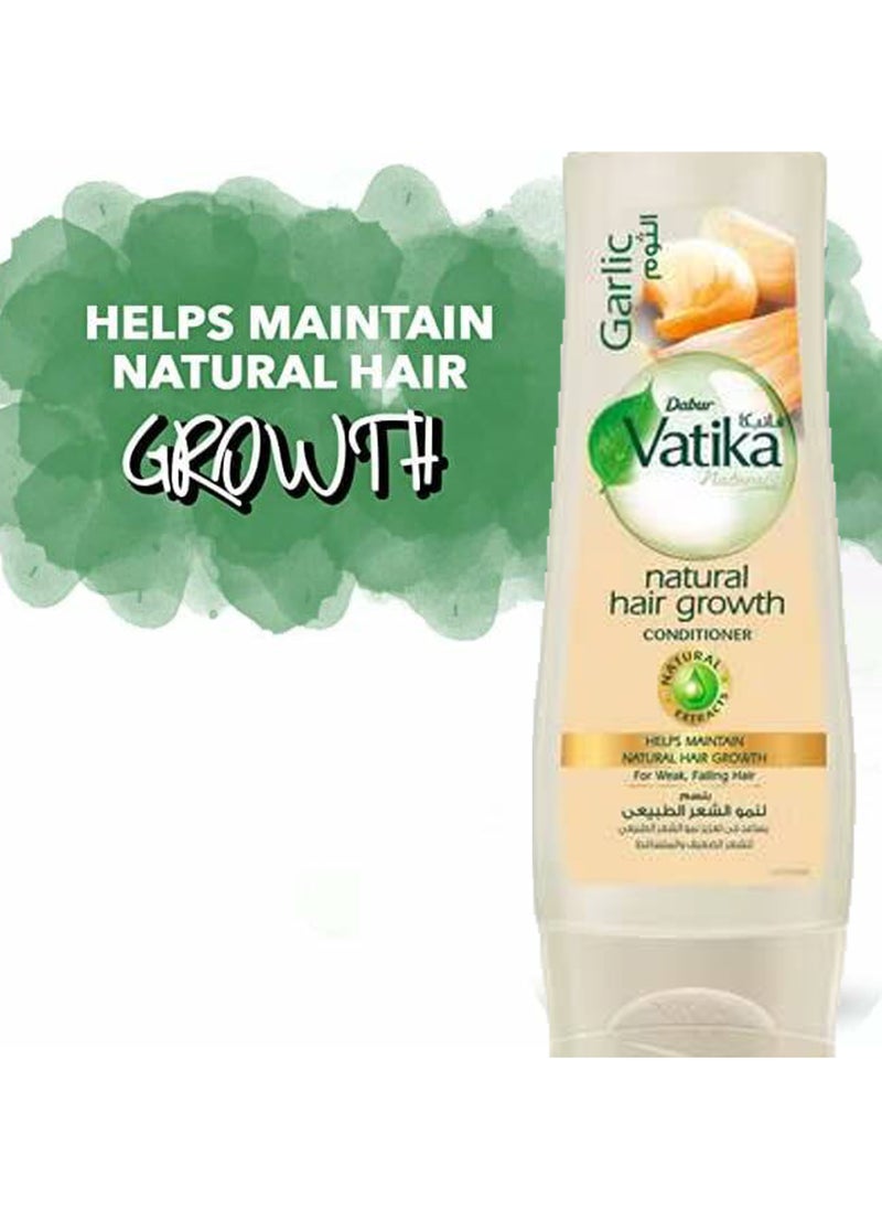 VATIKA - Vatika Natural conditioner garlic Natural Hair Growth 360Ml - Image 1