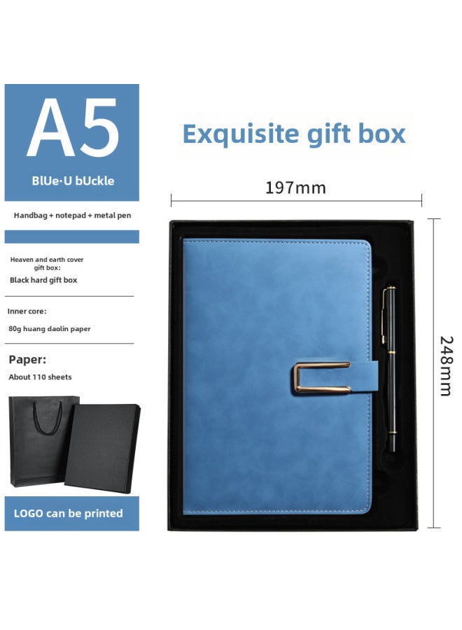 chengchuang Creative A5 Notepad Set B5 Buckle Diary Book Customized Business Notebook Customized Printable Logo - Image 1