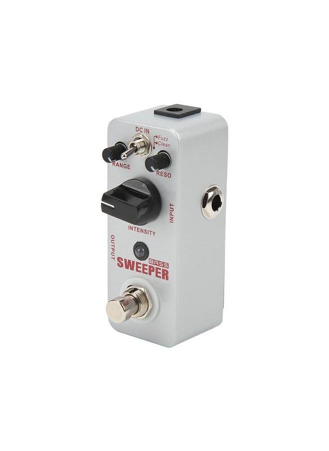 Bass Filter Pedal Metal Guitar Dynamic Filters Effect Pedals with Clean Fuzz Working Modes