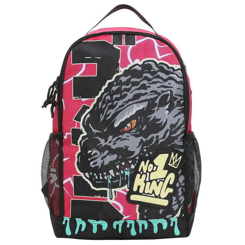Bioworld Godzilla Large Graphic 175 Pink Backpack - Image 2