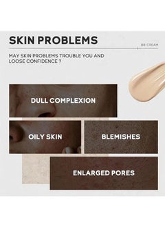 OCHEAL Silky Clear And Moisturizing Liquid Foundation，Hydrating BB Cream, Light BB Cream Foundation Cover Blemishes Tinted Moisturiser, Oil Control Cushion Foundation Color Correcting Cream for All Skin Types, Hydrating, Even Skin Tone 30g (Natural)  - Image 4