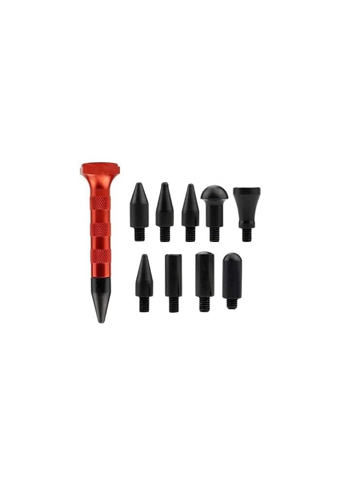 HIYI Dent Repair Rubber Hammer Kit with 10 Pieces - Image 4