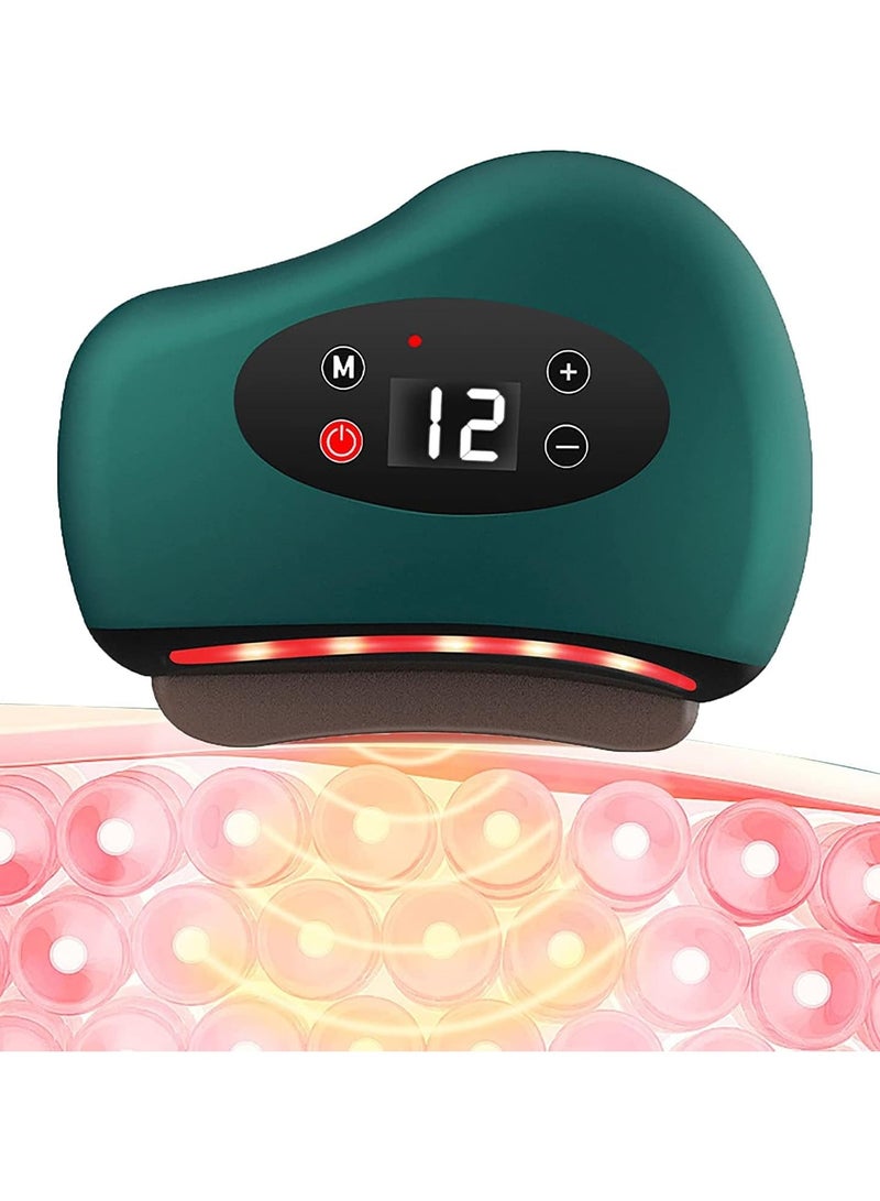 Electric Gua Sha - Electric Face Massager  Body Scraper Tool - Massager Device for Facial Lifting, Skin Tightening, Jawline Sculpting, Puffiness  Myofascial Release - Image 2