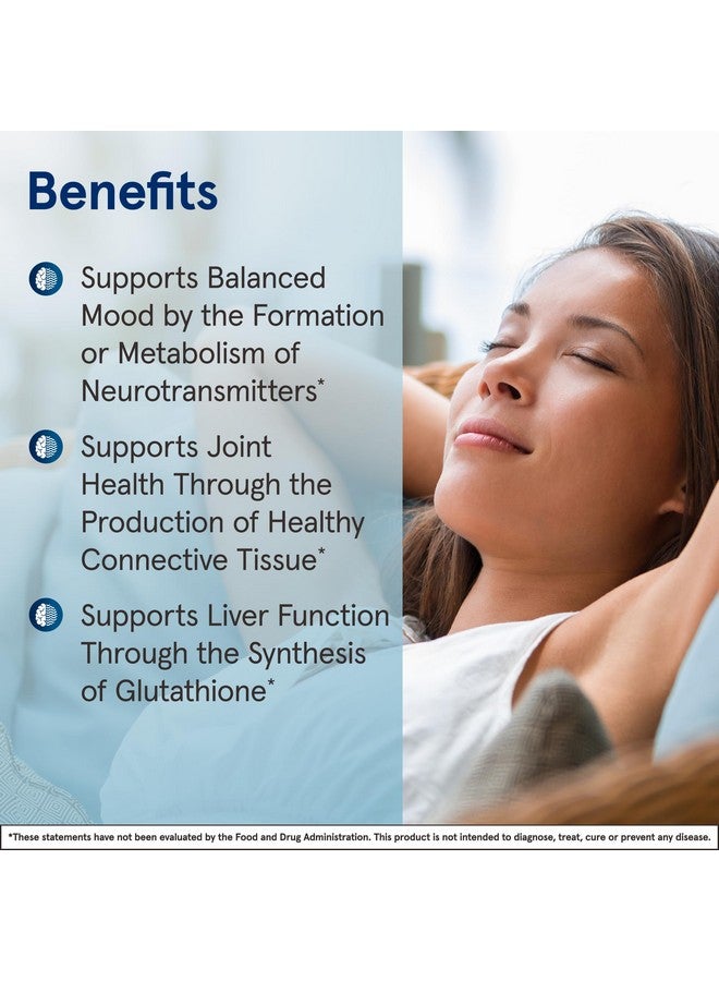 Jarrow Formulas SAMe 400 mg, Supports Joint Health, Liver Function, Brain Metabolism, 30 Tablets, Up To a 30 Day Supply - Image 4